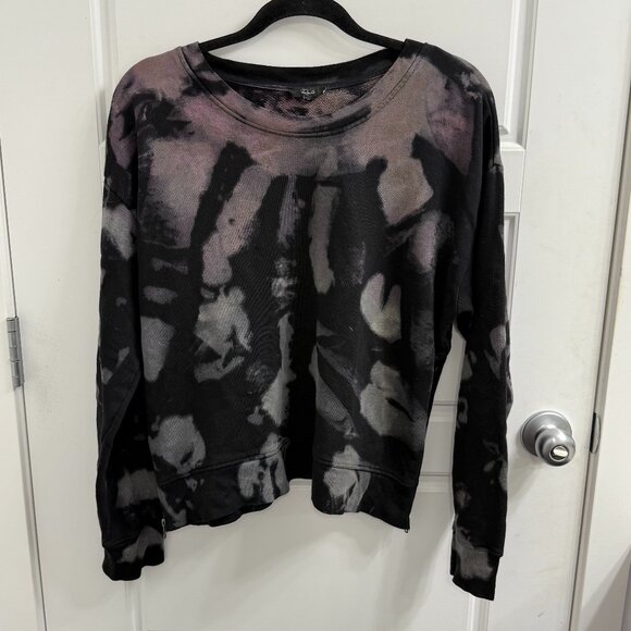 Rails Sweaters - Rails Tie Dye Zipper Side Sweatshirt Size Medium